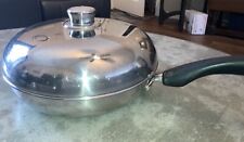 Vintage Preowned 10 inch FaberWare /w Lid/ 8” Skillet picture