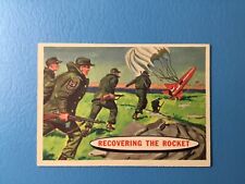 1957 Topps Space Cards Recovering The Rocket #4 NR MT Quality Card picture