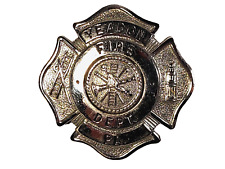 VINTAGE OBSOLETE PENNSYLVANIA PA YEADON FIRE COMPANY YFC COLLECTIBLE BADGE picture