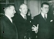 Selwyn Lloyd, Mac Millan, and Felix Gaillard - Vintage Photograph 3436661 picture