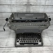 Vintage Underwood Manual 1950's Typewriter Gray Working Condition picture