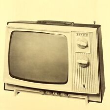 Vintage 1968 Zenith TV Model GA50-14C/-14C2 Wire Schematic Service Manual picture