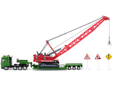 Haulage Transporter Liebherr Cable Excavator Wrecking 1/87 HO Diecast Models picture