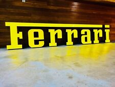 Extra Large Ferrari Sign | Illuminated Lighted Sign from Italy - In Custom Crate picture