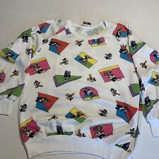 vintage sunday comics mickey mouse sweatshirt Size L picture