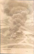 LG895 '75 Wire Photo OIL FIRE RAGES Little Oil Co Storage Yard Richmond Virginia picture