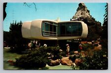 Postcard CA Disneyland Monsanto's House Of The Future VTG Circa 1962 picture