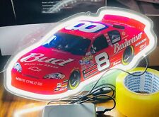 Budwesier Bud #8 Dale Earnhardt Racing Car Club Beer LED Neon Light Sign 14