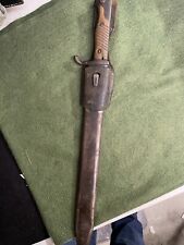 WW1 Original German Bayonet & Frog Well Marked picture