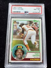 1983 Topps #482 Tony Gwynn ROOKIE RC PSA 8 Graded Baseball Card San Diego Padres picture