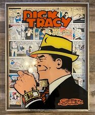 Dick Tracy Comic Collection + Paint Framed. Super RARE picture