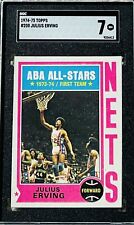 1974-75 Topps #200 Julius Erving Nets SGC 7 HOF picture
