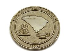 Spartanburg Kennel Club South Carolina Medal Disc 1952 Large Size picture