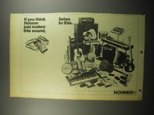 1974 Hohner Musical Instruments Ad - If you think Hohner just makes this sound picture