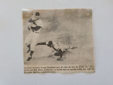 George Strickland Billy Klaus Red Sox Indians 1955 Picture picture