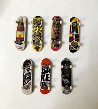 TECH DECK - 7 Vintage RARE MINI Skateboards LEE SMITH, Baker, TONY HAWK, Blind + picture