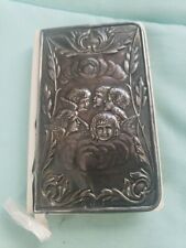 Hallmarked Sterling Silver Mini Bible Cover With Bible picture