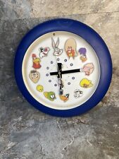 1999 Westclox VTG Warner Bros Looney Tunes Talking Wall Clock (Read Description) picture