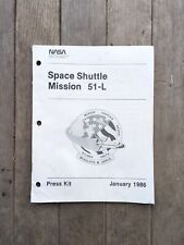 STS-51L CHALLENGER NASA ISSUED PRESS KIT PRE-MISSION  picture