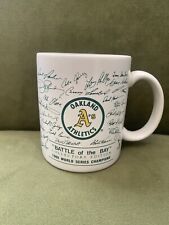 1989 Oakland Athletics A’s World Series Champions Coffee Mug picture