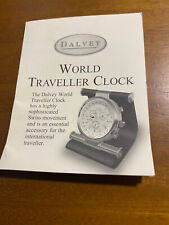 Rare Dalvey World Traveler  Clock- Swiss quartz movement. Now on sale picture