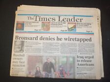 1995 MAR 27 WILKES-BARRE TIMES LEADER - BRONSARD DENIES HE WIRETAPPED - NP 7581 picture