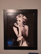 Hollywood Beauty MARILYN MONROE STUNNING PORTRAIT STYLISH POSE 1960s 24x19x2 picture