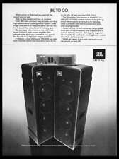 1978 JBL ICE Cube 6233 Speakers Print ad -VTG Man Cave music room décor picture