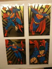 1993 DC Skybox Gold Foil The Return Of Superman Complete set. SP1 SP2 SP3 SP4 M picture