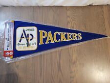 Acme Packing Co 1921 NFL Football Green Bay WI Packers Traditions Pennant NEW picture