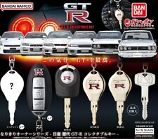 Nissan Successive GT-R Collectable Key Complete set of 6 PCS Bandai Gashapon NEW picture