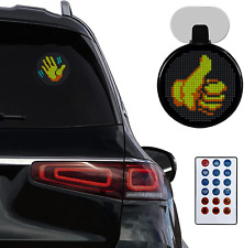 17 Funny Emoticons  Upgrade Back Window LED Display Light Road Rage Sign picture