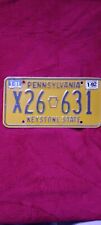 pennsylvania license plate lot of 8 picture
