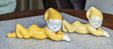Vintage Pair Of Yellow Pixies Elves By Murray Kreiss As Is picture
