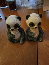 2 Vintage Pandas Made In Japan picture