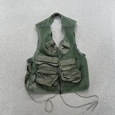 Vintage Greenbrier Military Mesh Survival Vest in Size Large Green Read picture