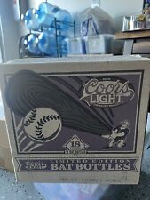 Vintage Coors Light Baseball Bat Bottle Limited Edition 18oz Silver Bullet picture