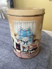 Vintage 1990 Hershey's Kisses Hometown Series Canister #5 Collector Tin 6” picture