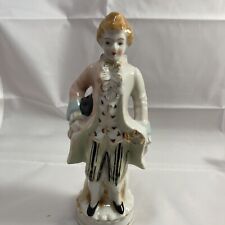 Vintage Porcelain Figurine 8.5 In Japan Regal Colonial Knickknack Shelf Sitter picture