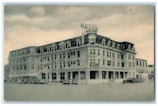 c1940's Hotel Camfield Building Cars Greeley Colorado CO Vintage Postcard picture