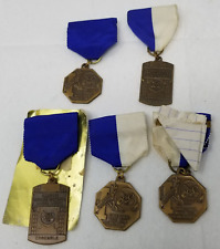 Illinois Grade School Music Association Medals 1970s Ensemble Chorus Set of 5 picture