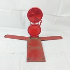 Vintage Signal Stat 793 3pc Red Semi Truck Reflector Set and Carrying Case Used picture