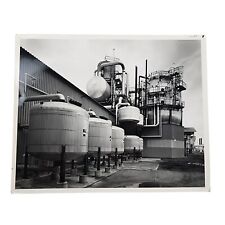 Vintage Photograph, Gulf Oil Canada Refinery, Edmonton Alberta 8x10 picture