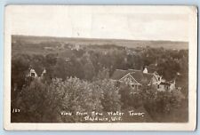Baldwin Minnesota MN Postcard RPPC Photo View From New Water Tower c1910's picture