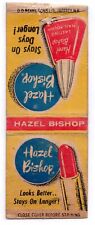 c1950s Hazel Bishop Nail Polish Lipstick Makeup MCM Vintage Matchbook Cover picture