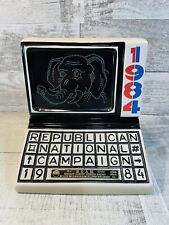 1984 Republican National Campaign Jim Beam Computer Decanter Vintage picture