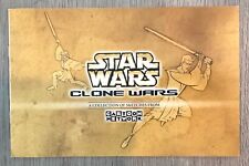 Star Wars CLONE WARS 2003 SDCC Exclusive Cartoon Network Sketch Book - RARE picture
