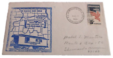 1964 C&NW CHICAGO TO CLINTON IOWA 100TH ANNIVERSARY RPO SOUVENIR ENVELOPE D picture