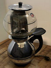 Vintage Cory Glass Vacuum Coffee Brewer Percolator Mid Century Retro USA picture