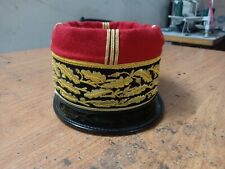 French Marshal Of France French Army Military General Officer Visor Hat Cap Kepi picture